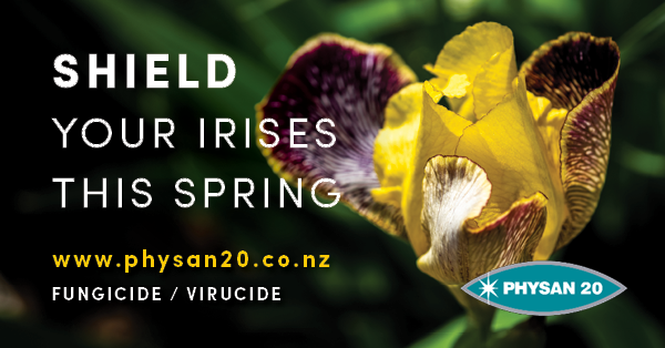 Shield your Irises this Spring!